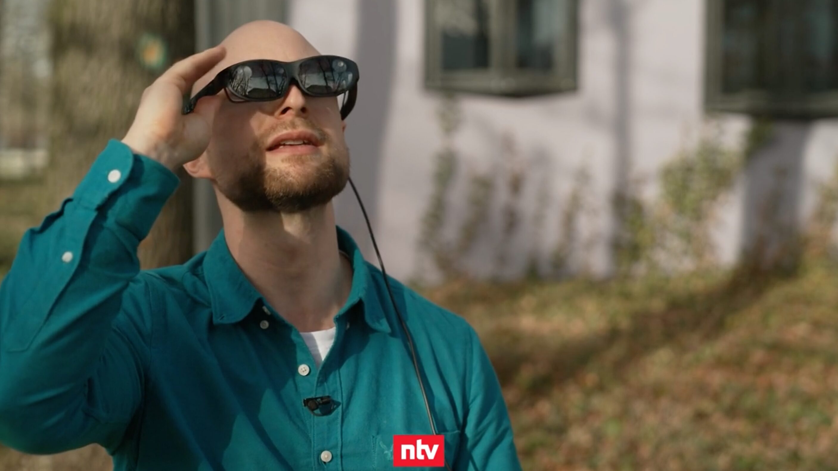 ntv team exploring Virtual Reality and Extended Reality at Volucap's volumetric capture studio in Babelsberg.