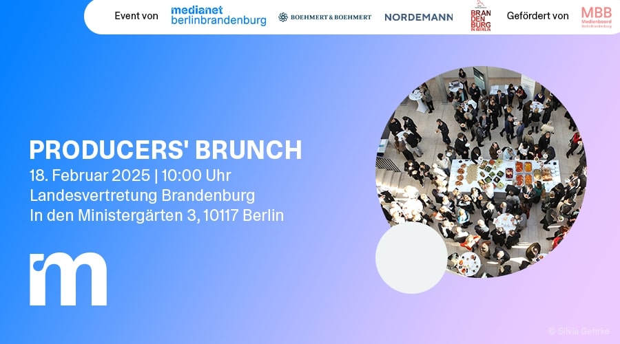 Producers Brunch 2025 by medianet Berlin Brandenburg