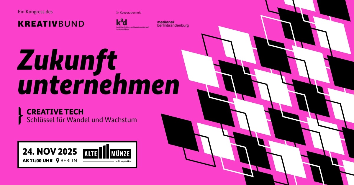 Conference: Shaping the Future – Creative Tech as a Key to Transformation and Growth
